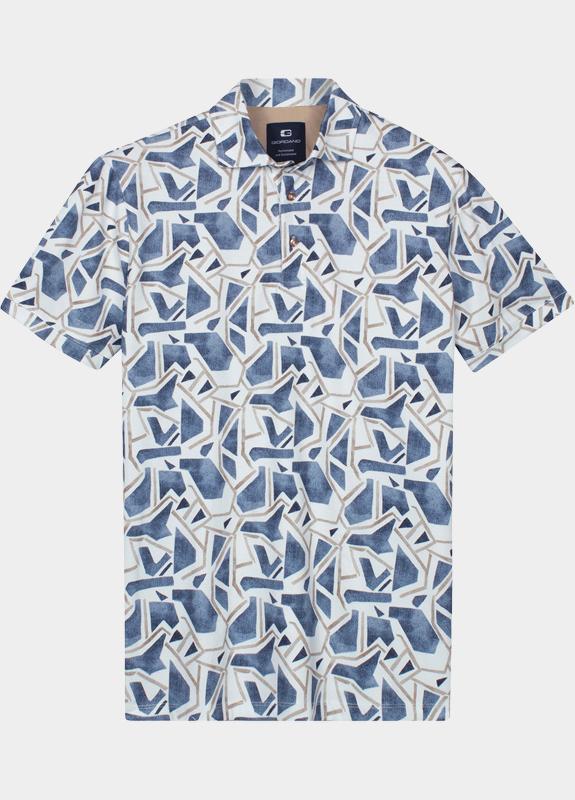 Giordano Polo heren Blauw Formentini Short Sleeve Polo 616556/60