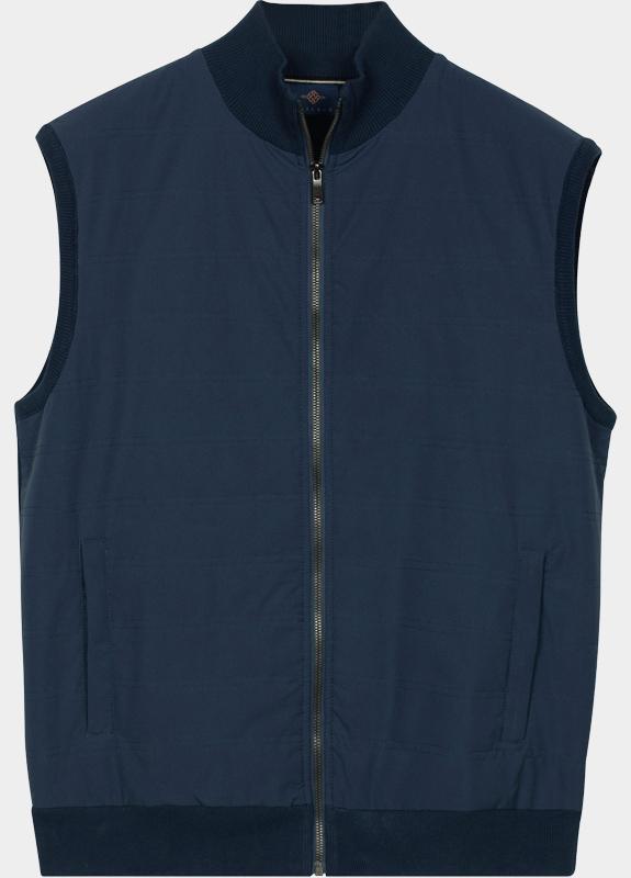 Baileys Gilet Blauw Gilet Gardigan Full Zip SL 12 618018/650