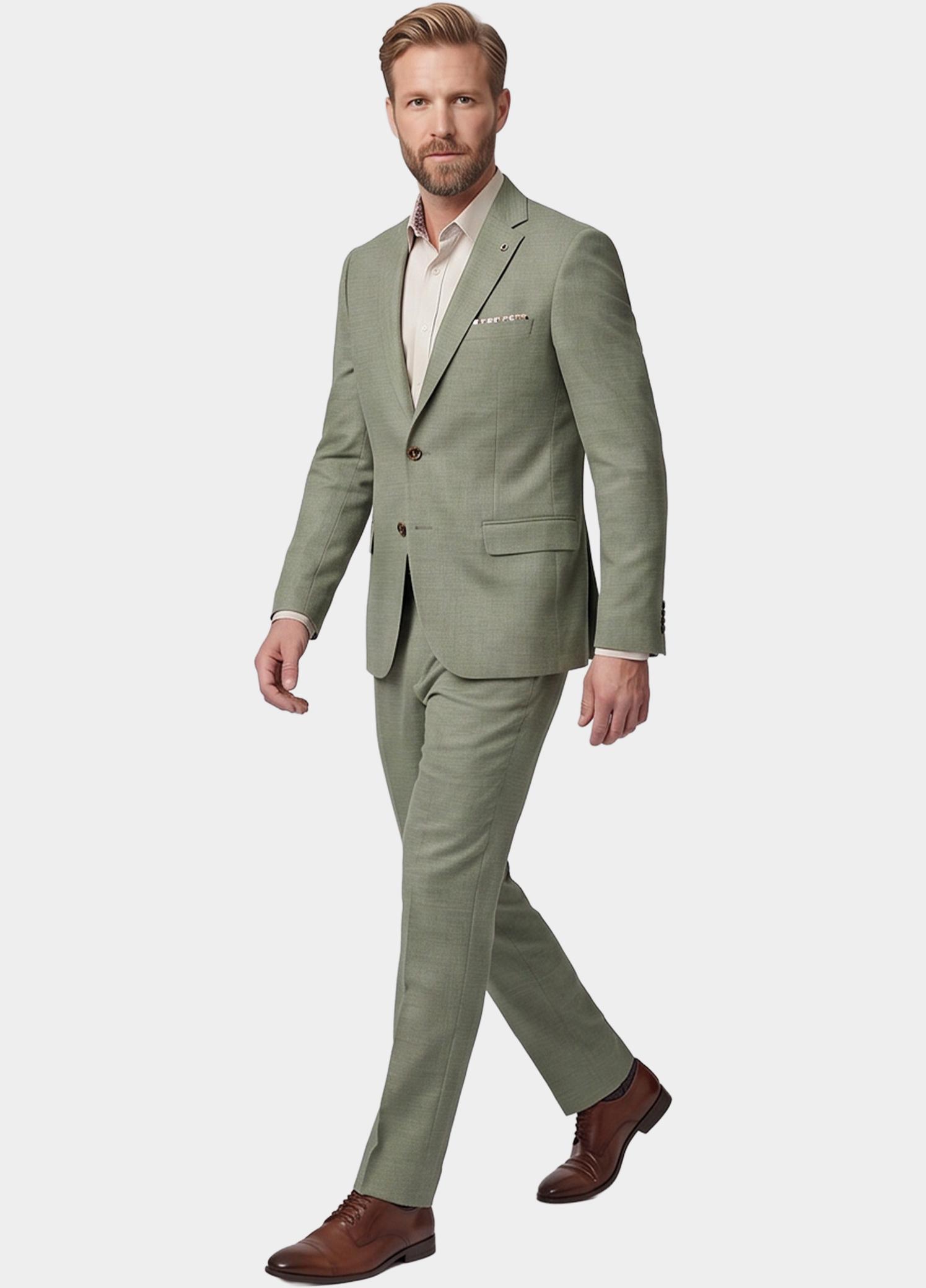 Giordano Colbert Groen Robert blazer fully lined Wov 612610/70