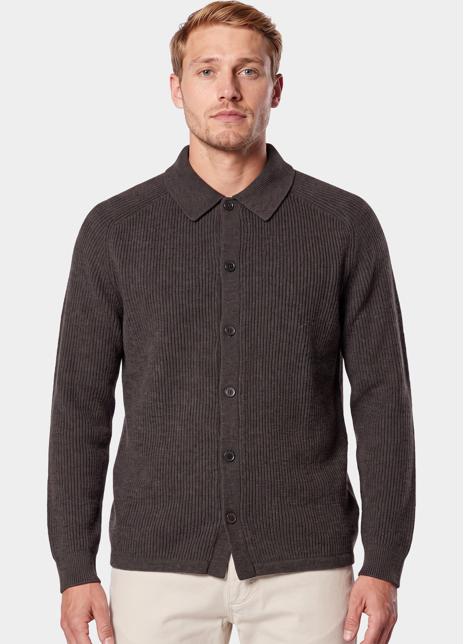 Profuomo Vest heren Bruin  PPWF30006/B