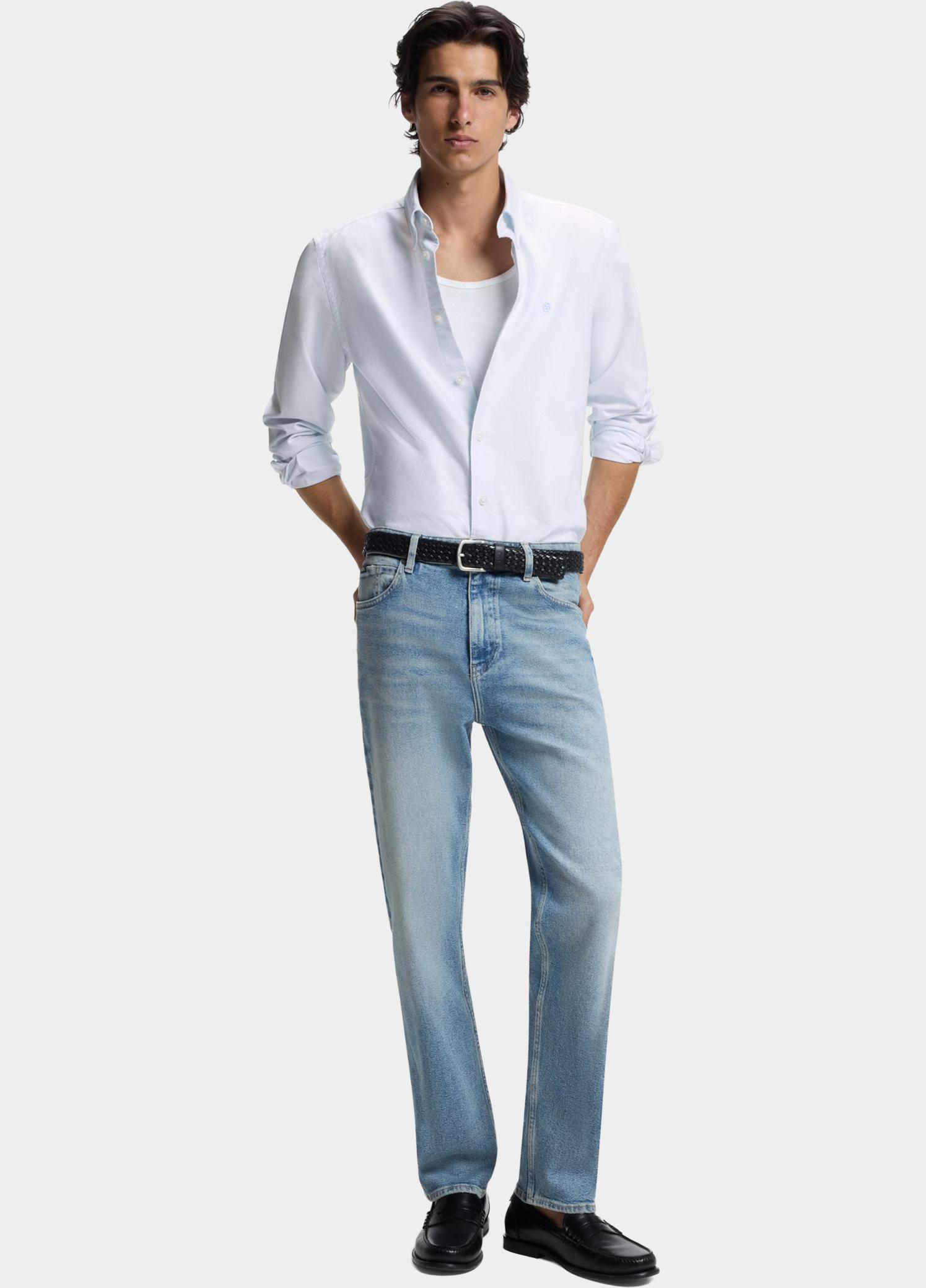 BOSS Black Casual hemd lange mouw Blauw H-LIAM-BD-E-C1-263 10261879 0 50566988/499