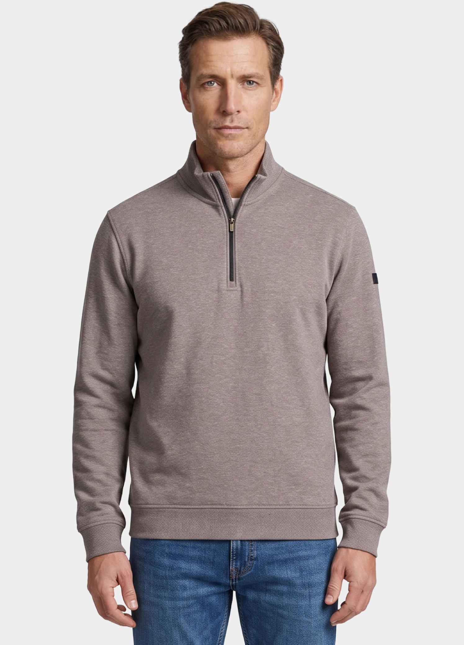 Baileys half zip sweater heren Grijs  623101/929