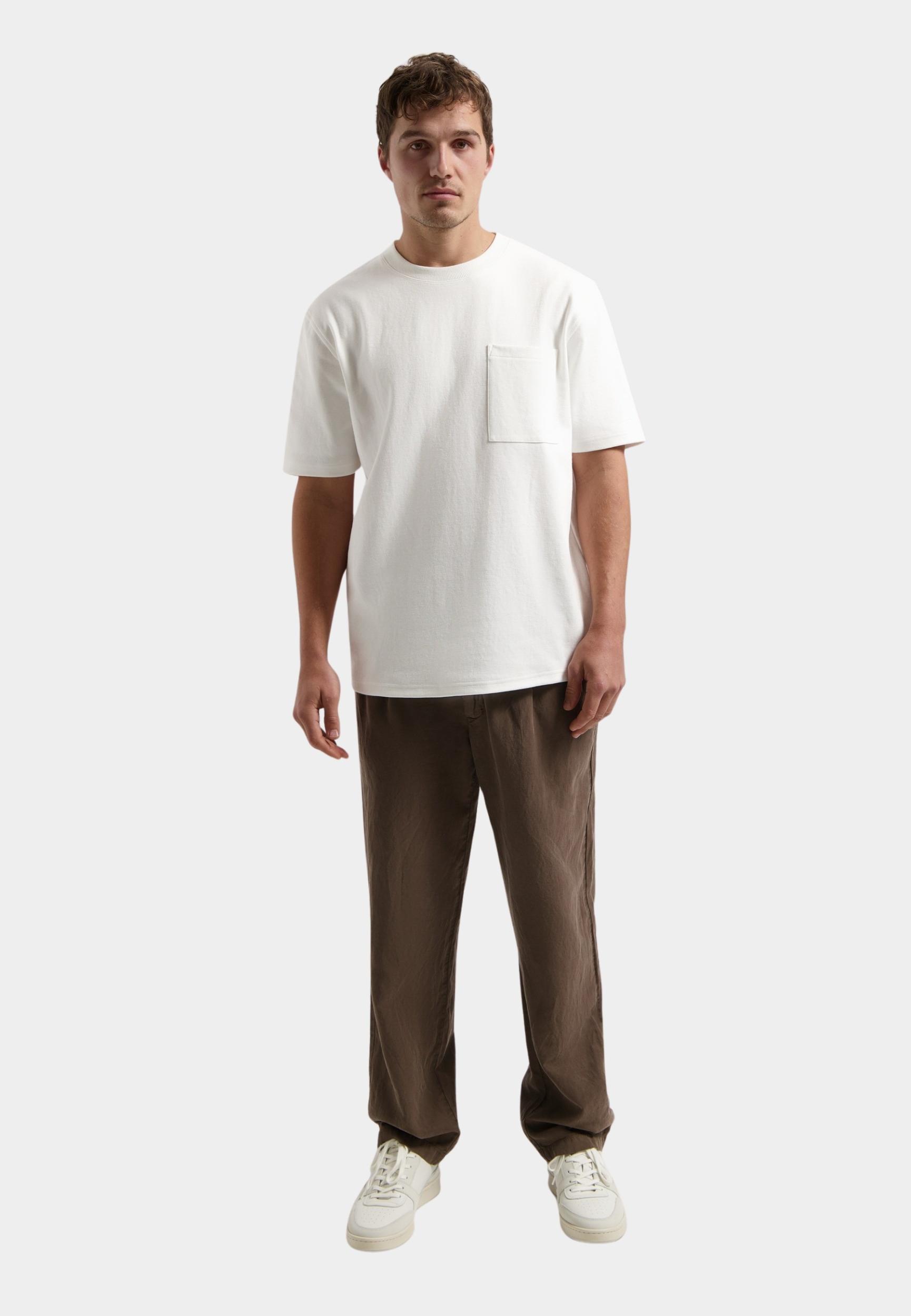 Dstrezzed T-shirt korte mouw Wit Ebbe Boxy Tee 202908-SS25/100