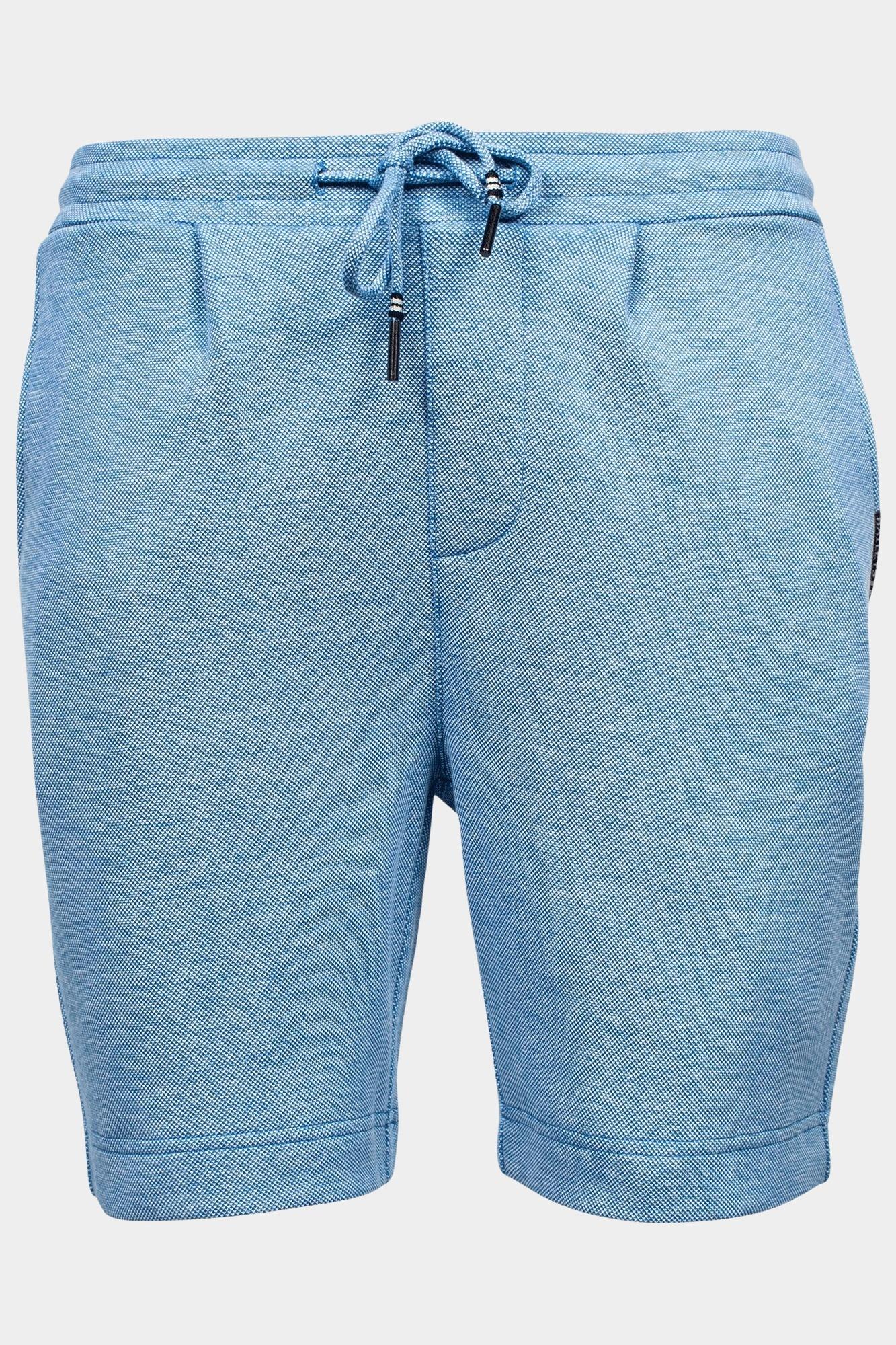 Baileys Korte Broek Blauw Bermuda  2-tone oxford double 411050/66