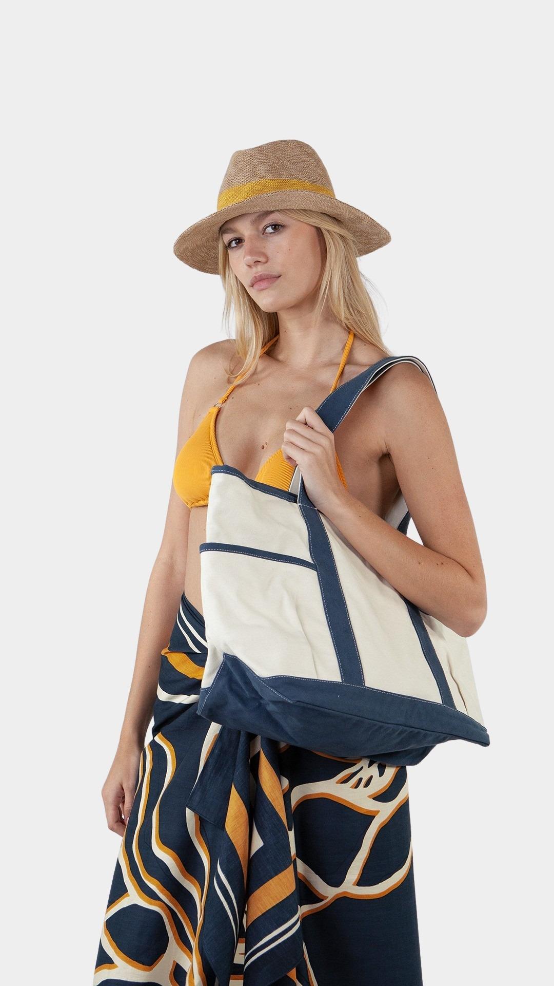 Barts Tas Blauw Shaey Beachbag 5199/38 Barts Tas Blauw Shaey Beachbag 5199/38