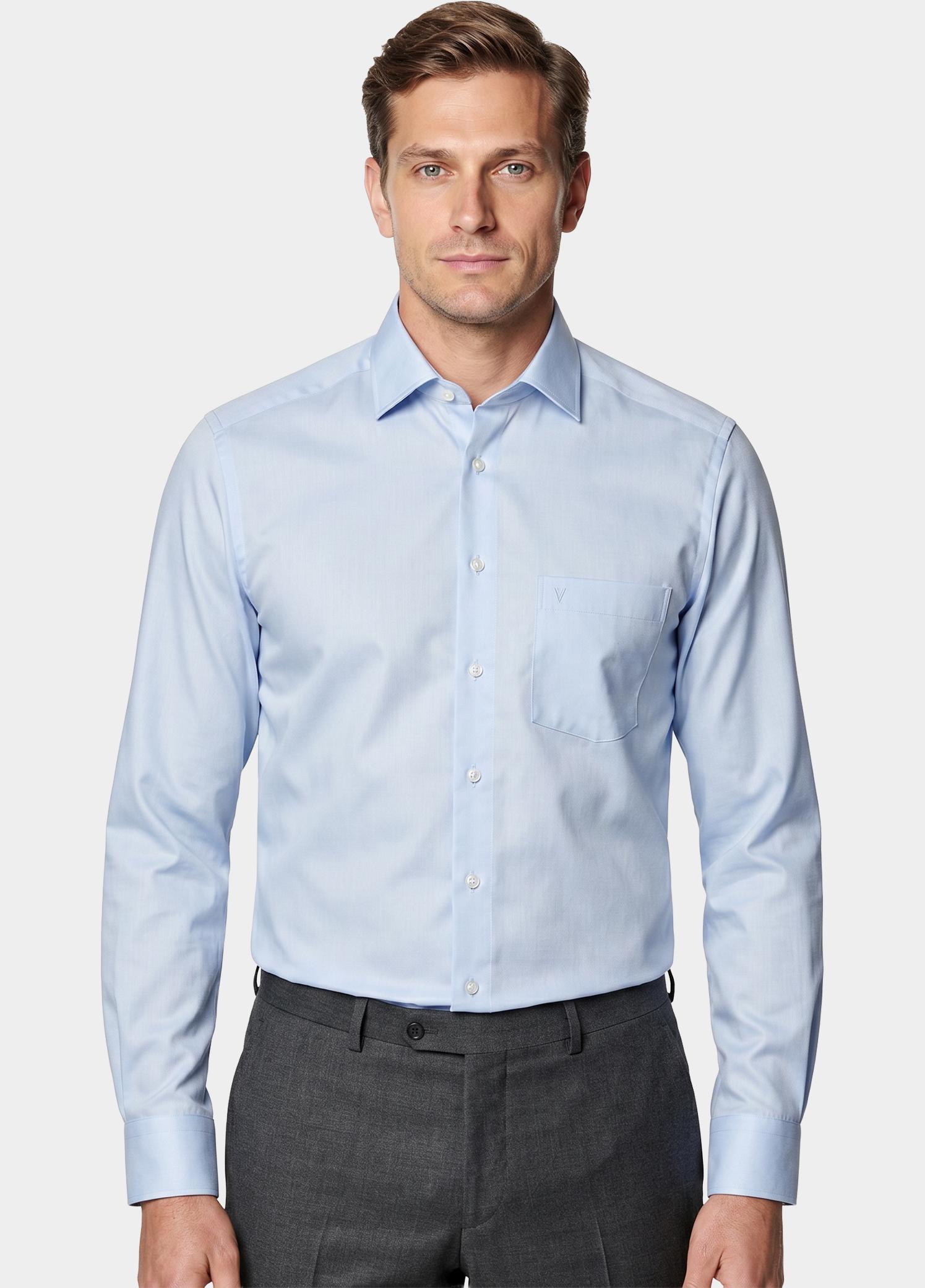 Marvelis Business hemd lange mouw Blauw  470464/11