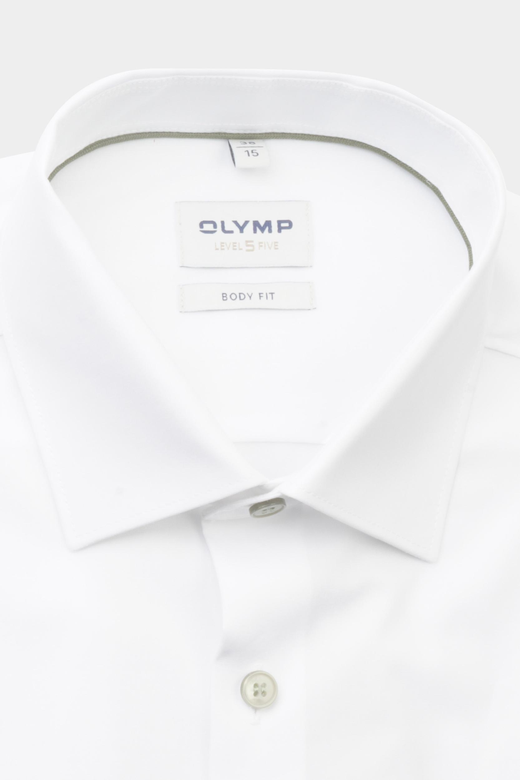 Olymp Business hemd lange mouw Beige 2042/54 Hemden 204254/75