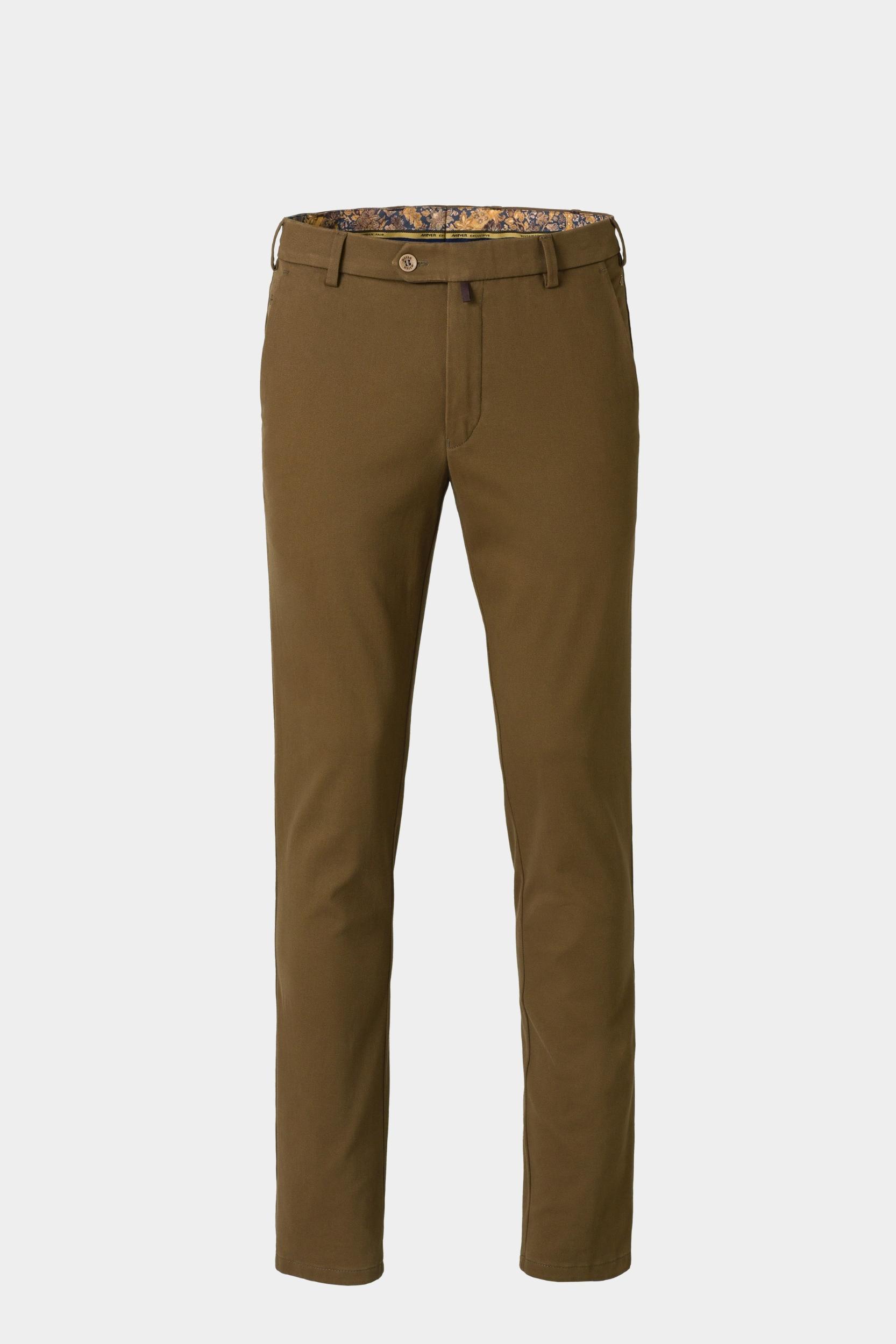 Meyer Katoenen Broek Bruin BONN Art.2-8609 1022860900/43