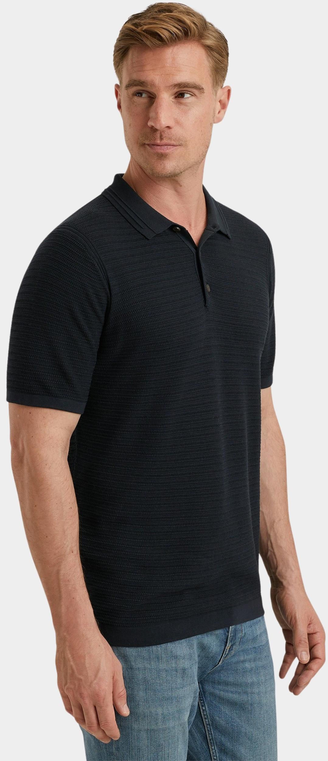 Vanguard Polo korte mouw Blauw Short sleeve polo cotton moda VPSS2503828/5281