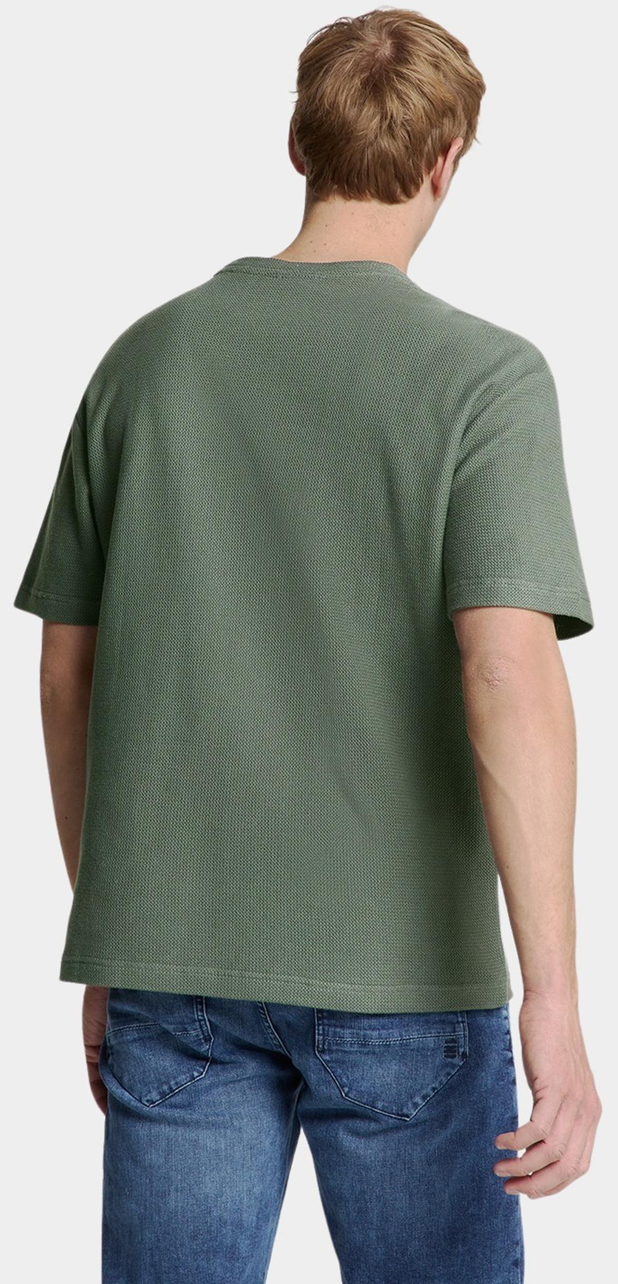 No Excess T-shirt korte mouw Blauw T-Shirt Crewneck Solid Relief 28320433/124