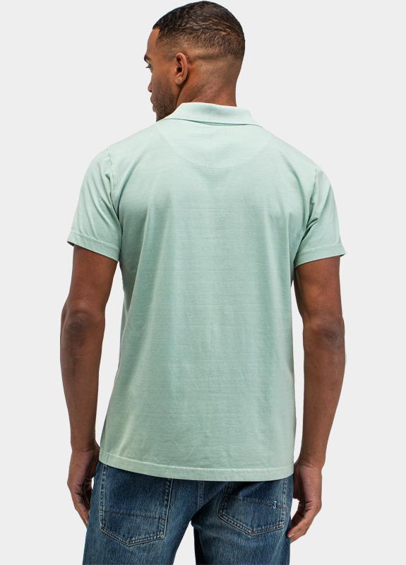 Butcher of Blue Polo korte mouw Groen Alain M2613030/118