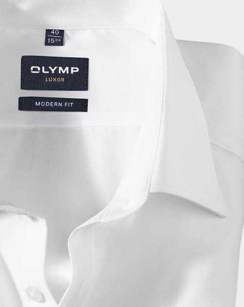 Olymp Business hemd lange mouw Wit 0300/72 Hemden 030072/00