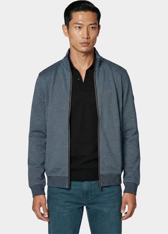 Baileys sweatvest heren Blauw Sweat Cardigan Zip  2-tone 612246/69