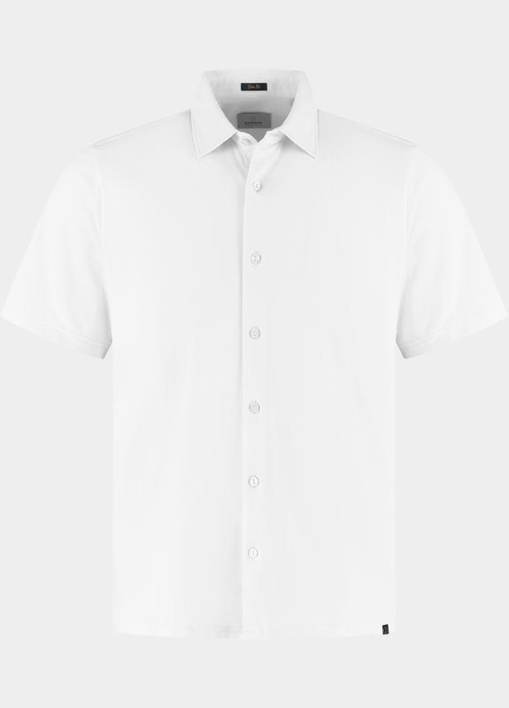 Dstrezzed Casual hemd korte mouw Wit Liam Shortsleeve Shirt 311530/100
