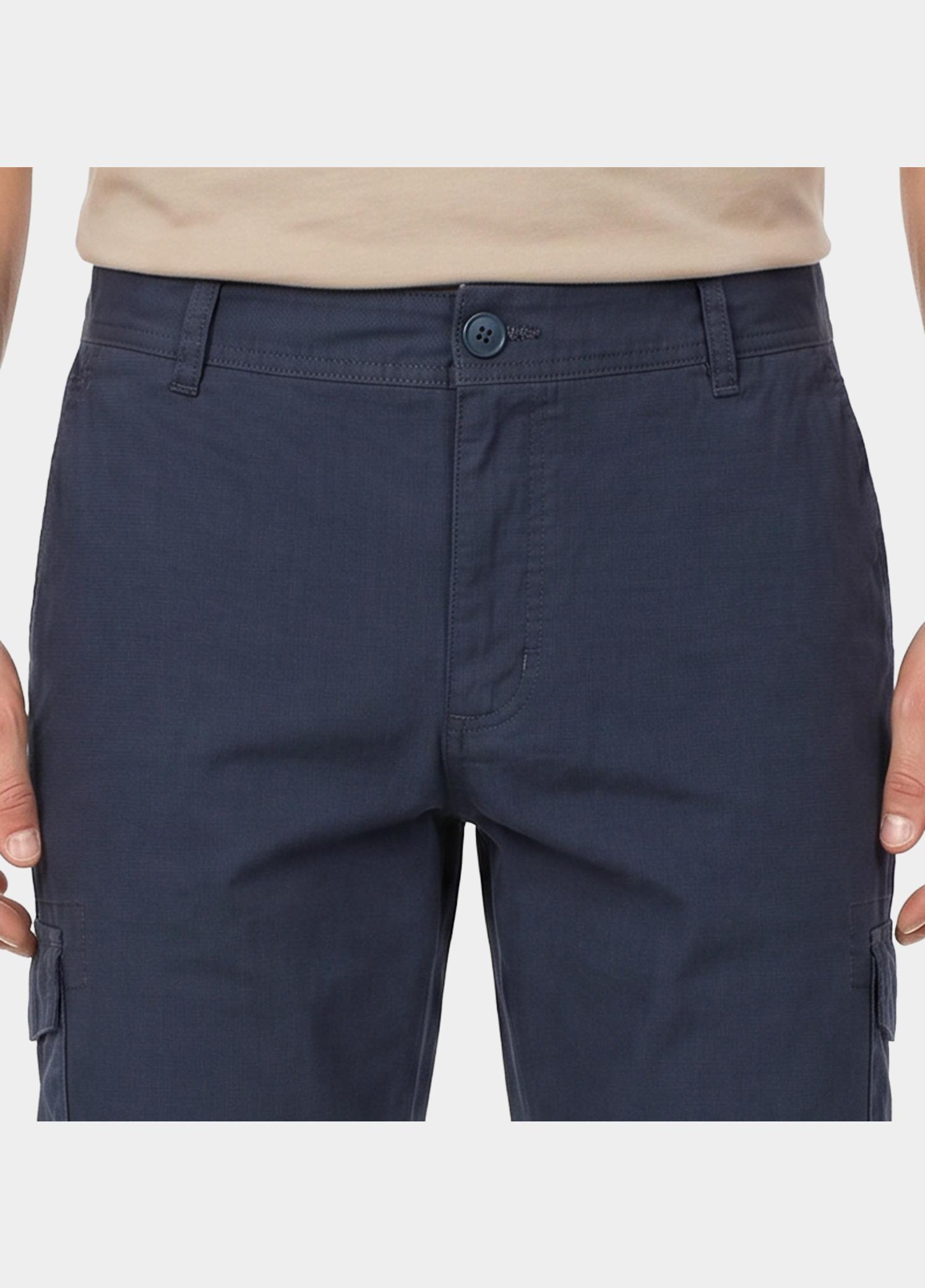 Casamoda Korte Broek heren Blauw Cargo Bermuda 126530061/143