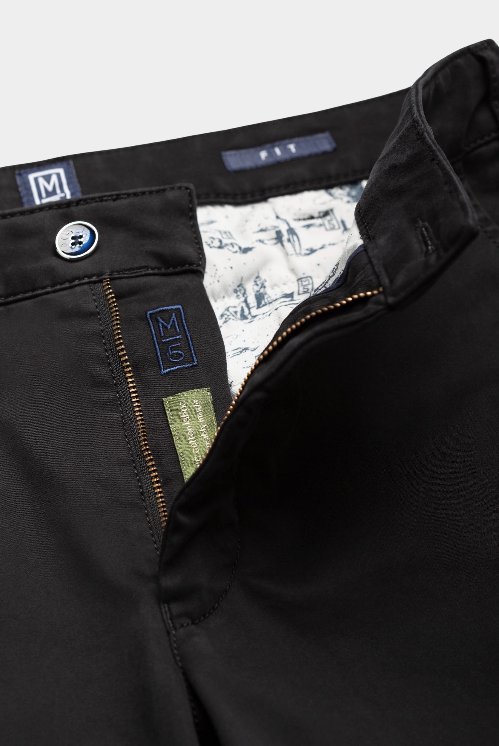 Meyer Katoenen Broek Zwart FIT Art.9-6106 3659610600/09