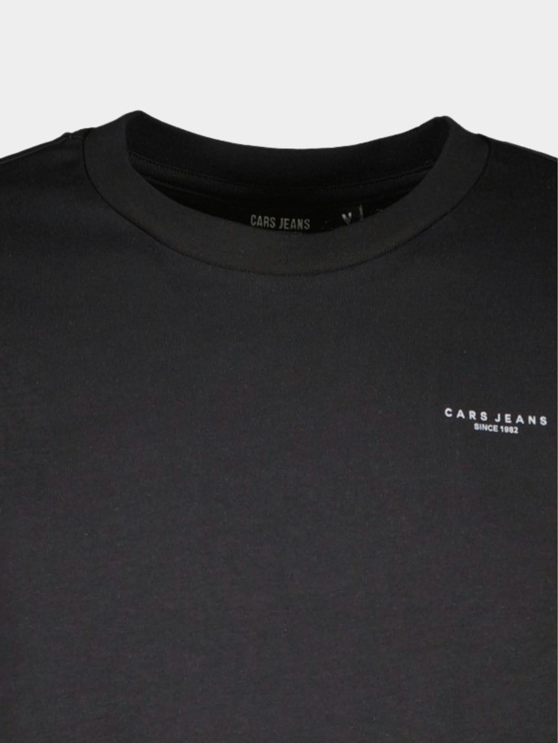 Cars Jeans T-shirt korte mouw Zwart Fester 64437/01