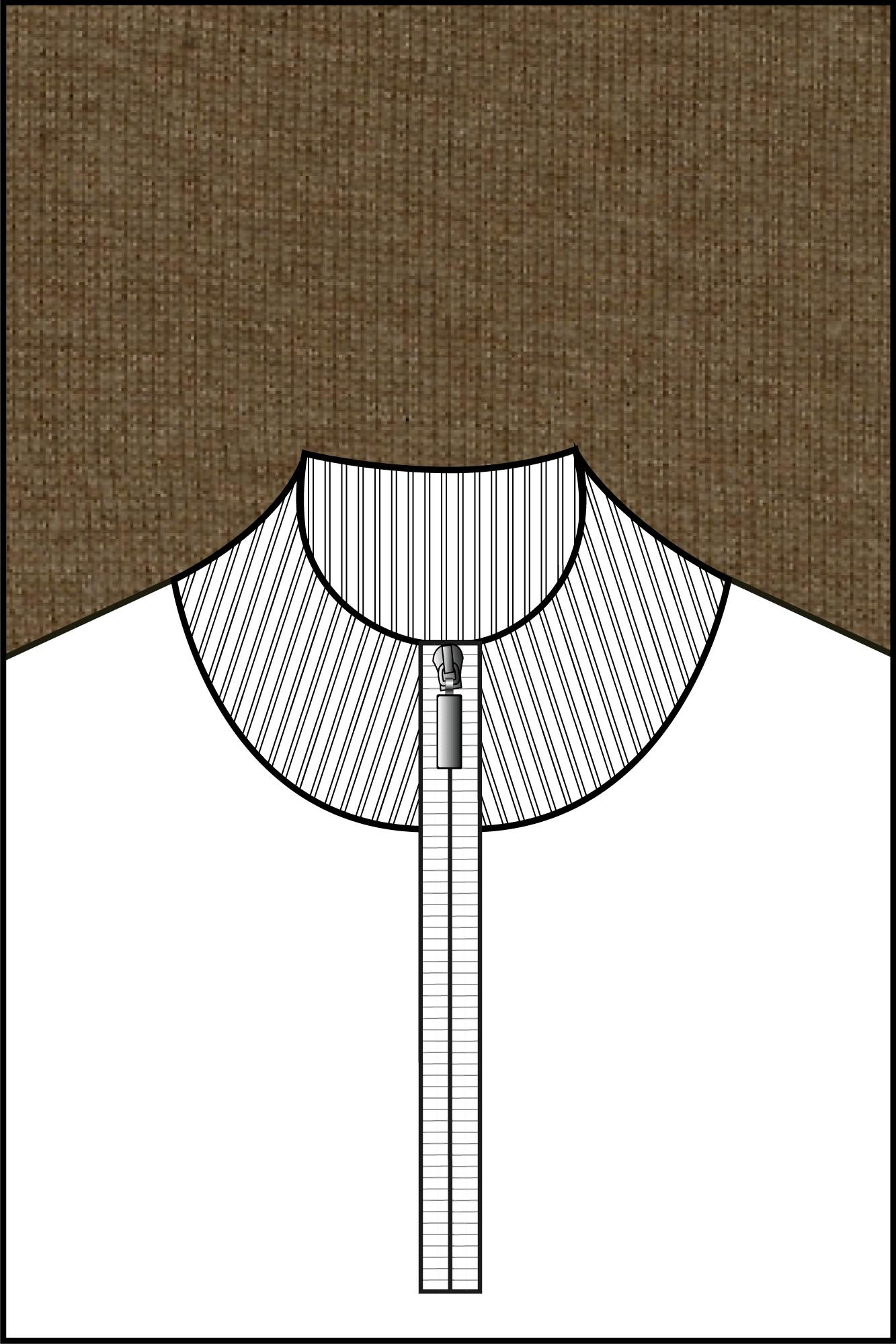 Baileys Half Zip Bruin Pullover 1/2 zip  with low po NOS8400/865