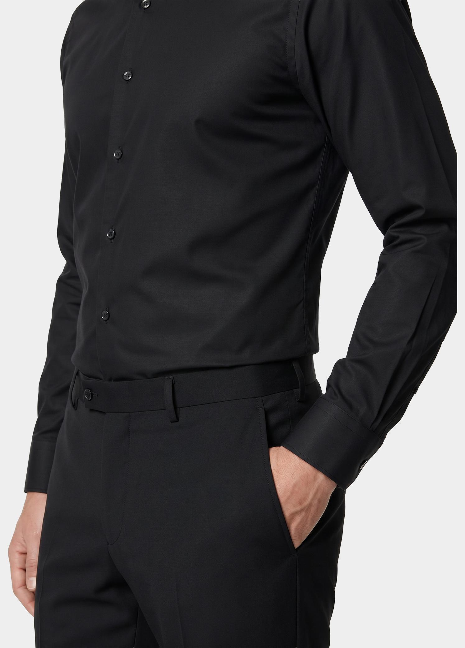 Marvelis Business hemd lange mouw Zwart  679964/68