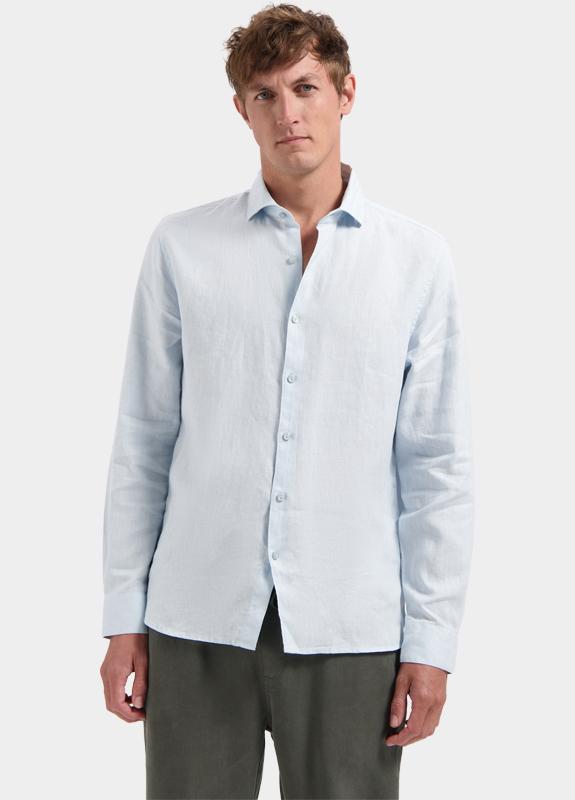 Dstrezzed Overhemd heren Blauw DS_Jagger Shirt 303710-SS25/646