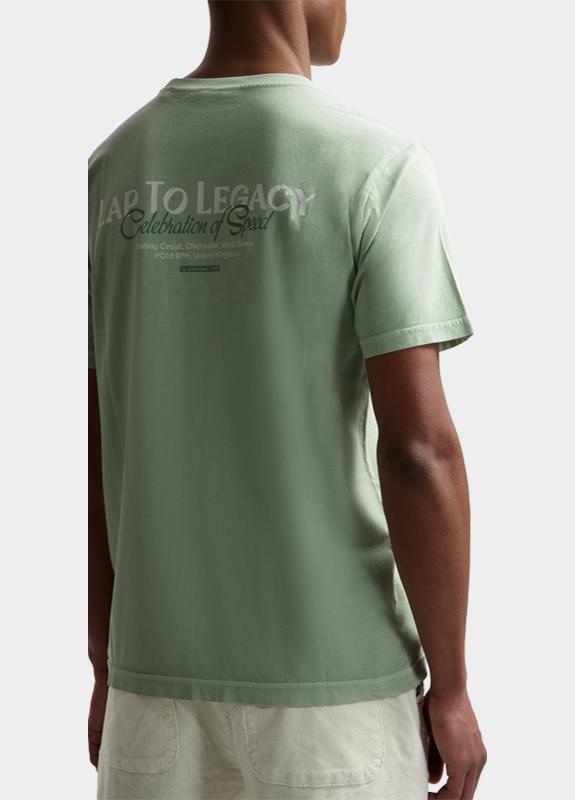 Dstrezzed T-shirt korte mouw Groen Nickolas Tee 203054-SS26/564