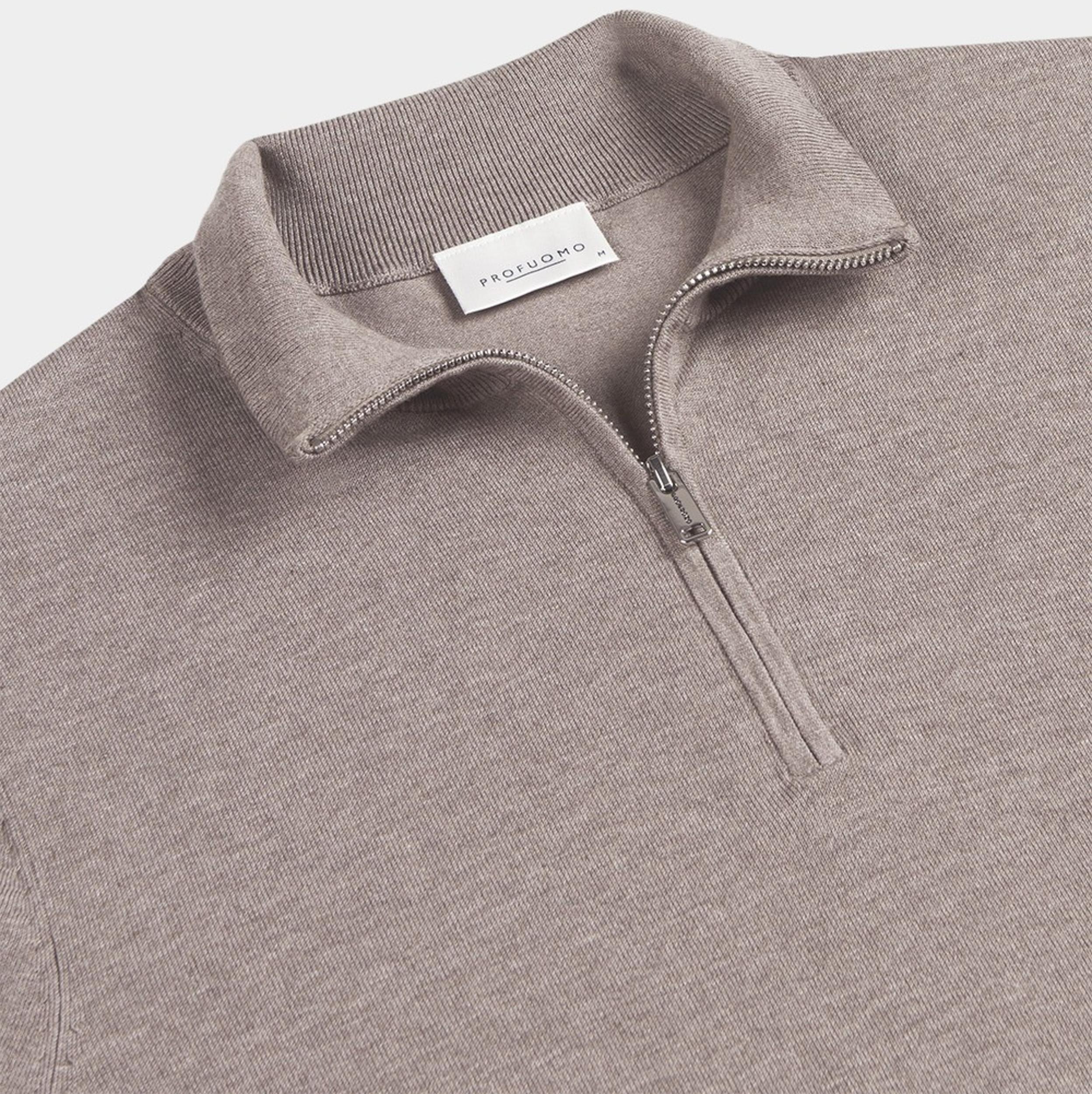 Profuomo Half Zip Bruin  PPWJ10007/C