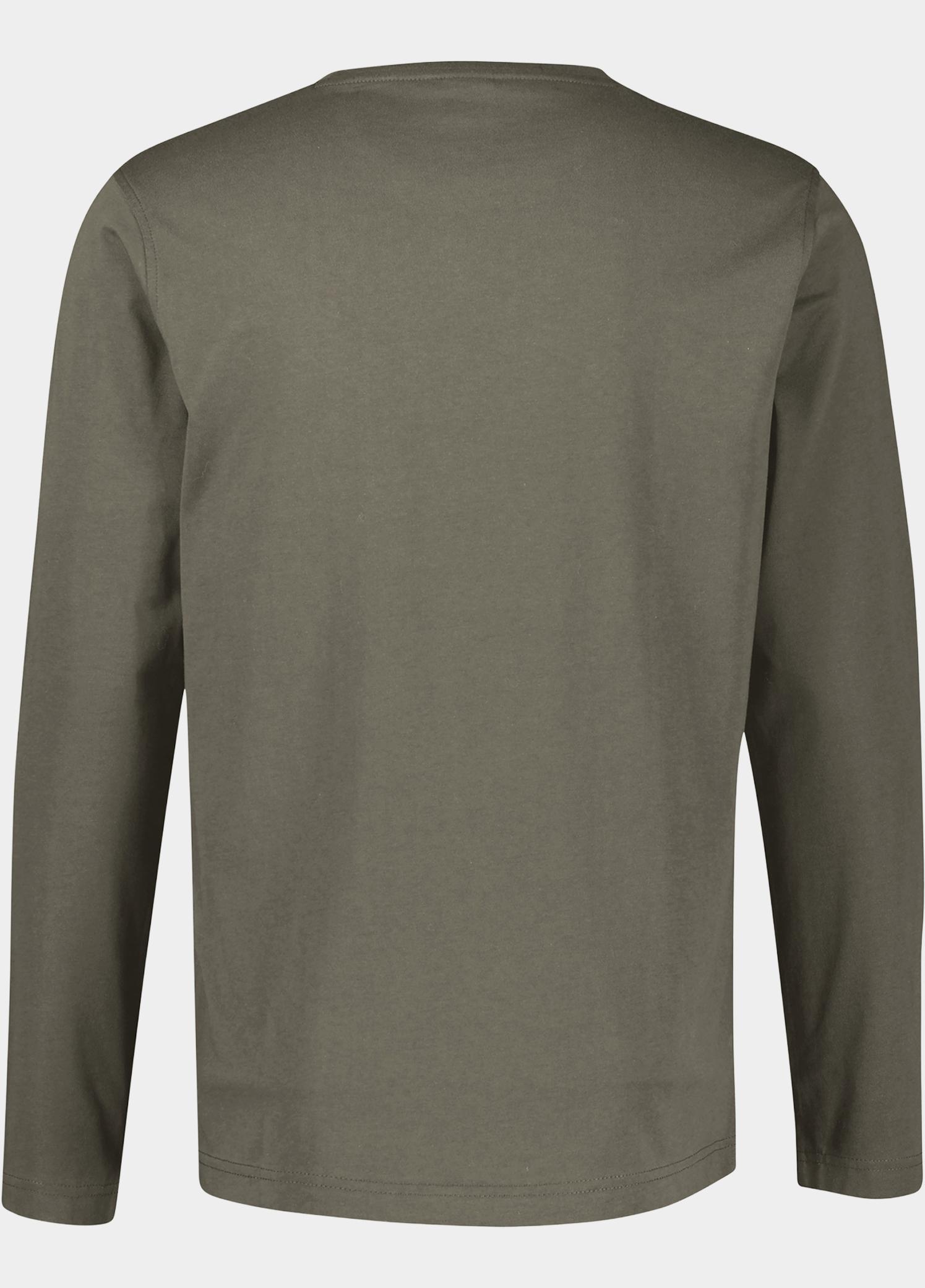 Lerros longsleeve heren Groen  2004024/661
