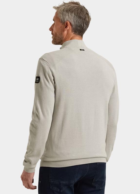 Vanguard Half Zip Grijs Half zip collar cotton modal VKW2511345/9048