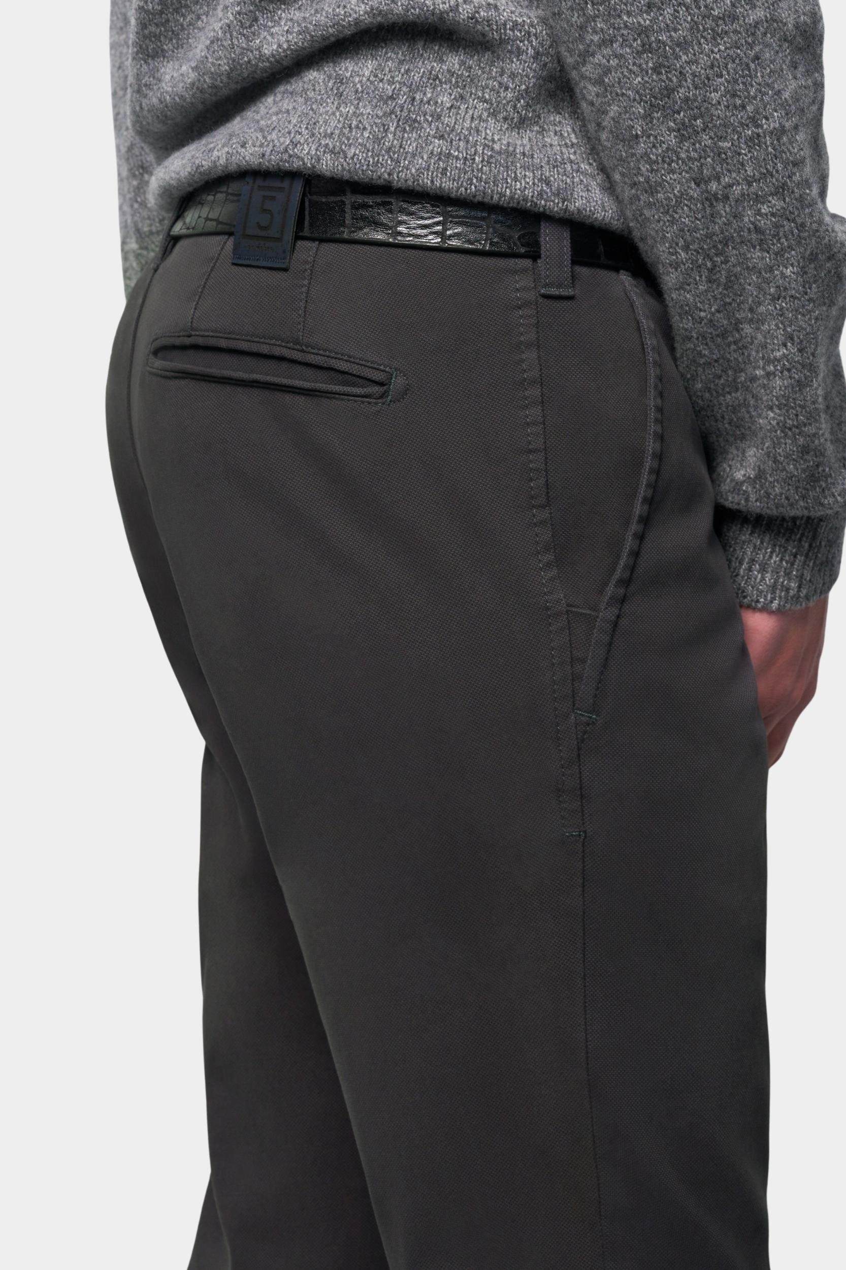 Meyer Katoenen Broek Grijs CHINO Art.2-6187 3642618700/08