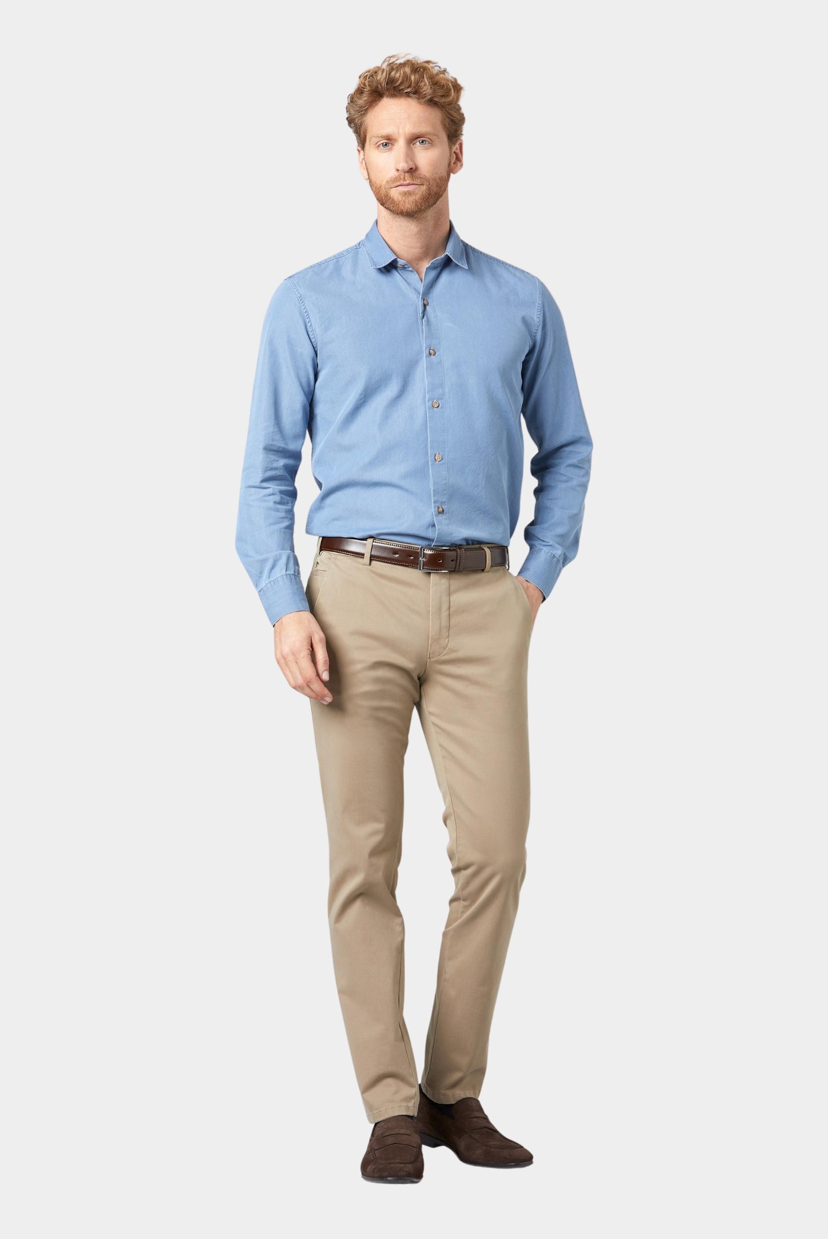 Meyer Katoenen Broek Grijs TOKYO Art.2-8555 2582855500/33