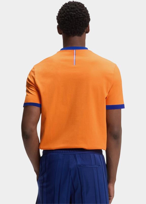 BOSS Green T-shirt heren Oranje TS_BB BC Lux Tee 10279542 01 50562134/821