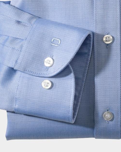 Olymp Business hemd lange mouw Blauw 0464/64 Hemden 046464/15