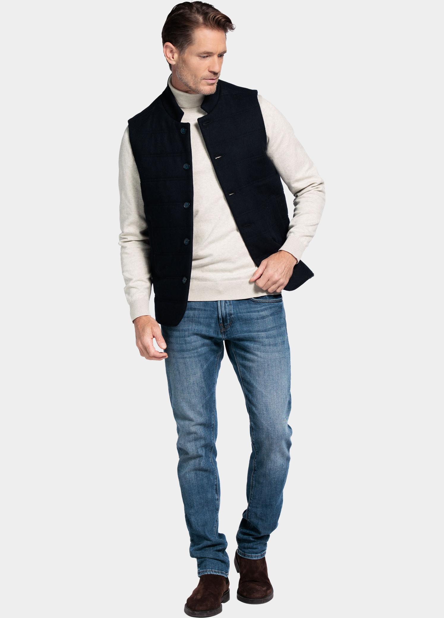 Giordano Bodywarmer Blauw Owen Bodywarmer Luxury Wool T 522551/60