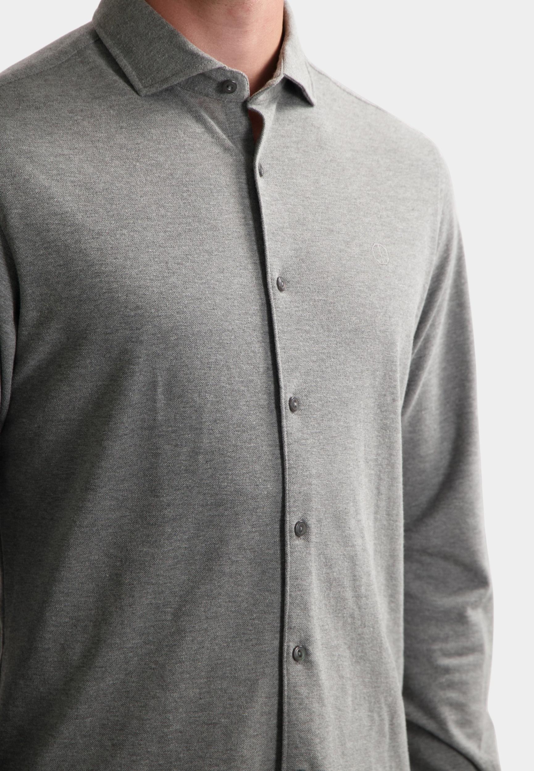 Dstrezzed Casual hemd lange mouw Grijs DS_Kirk Shirt 303714-AW25/879