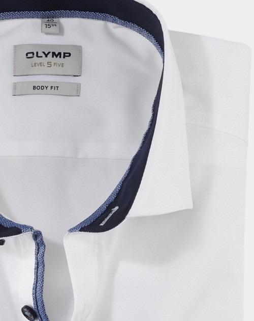 Olymp Business hemd lange mouw Wit 0767/64 Hemden 076764/00