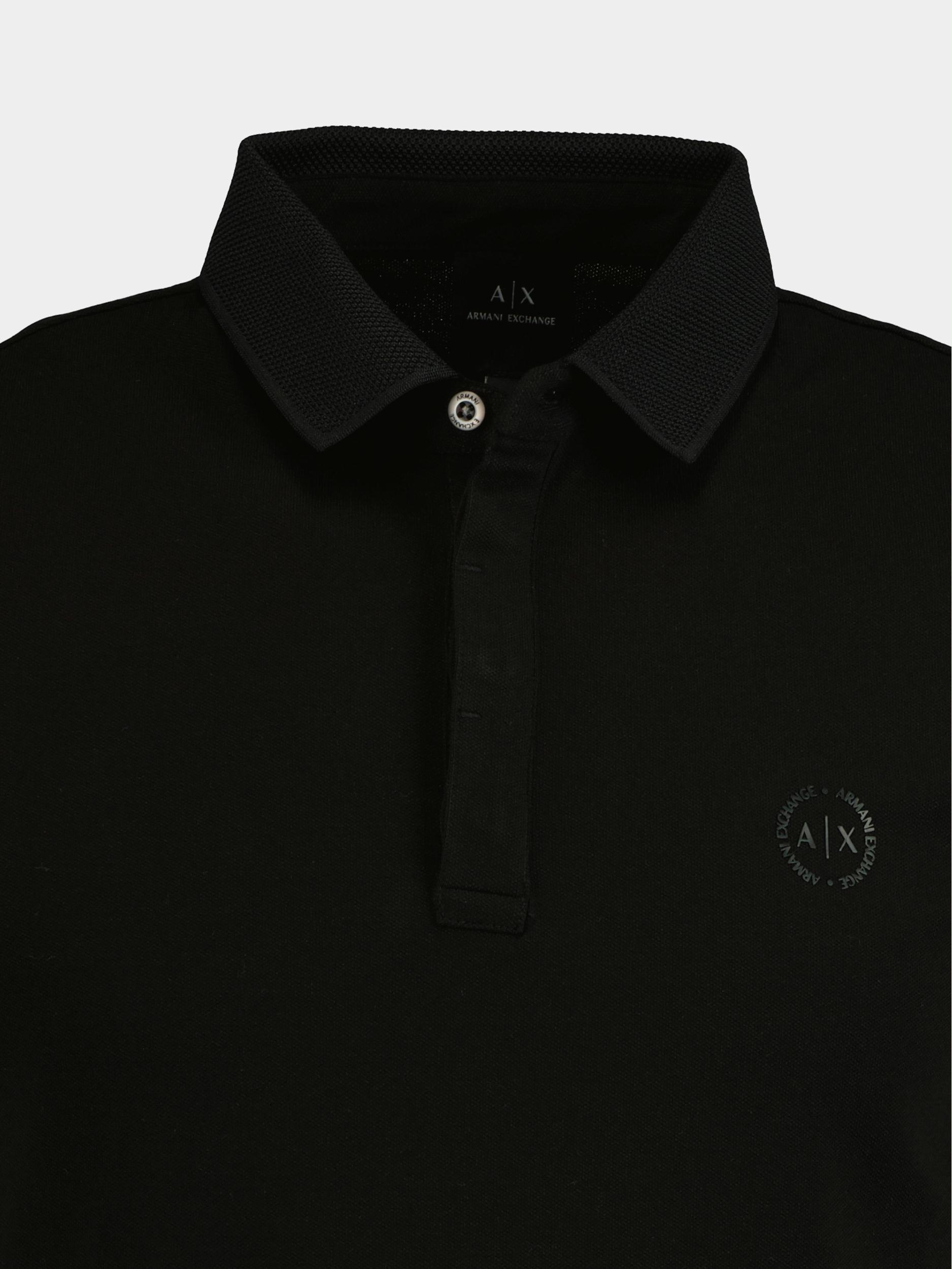 Armani Exchange Polo korte mouw Zwart  8NZF91.ZJ81Z/1200