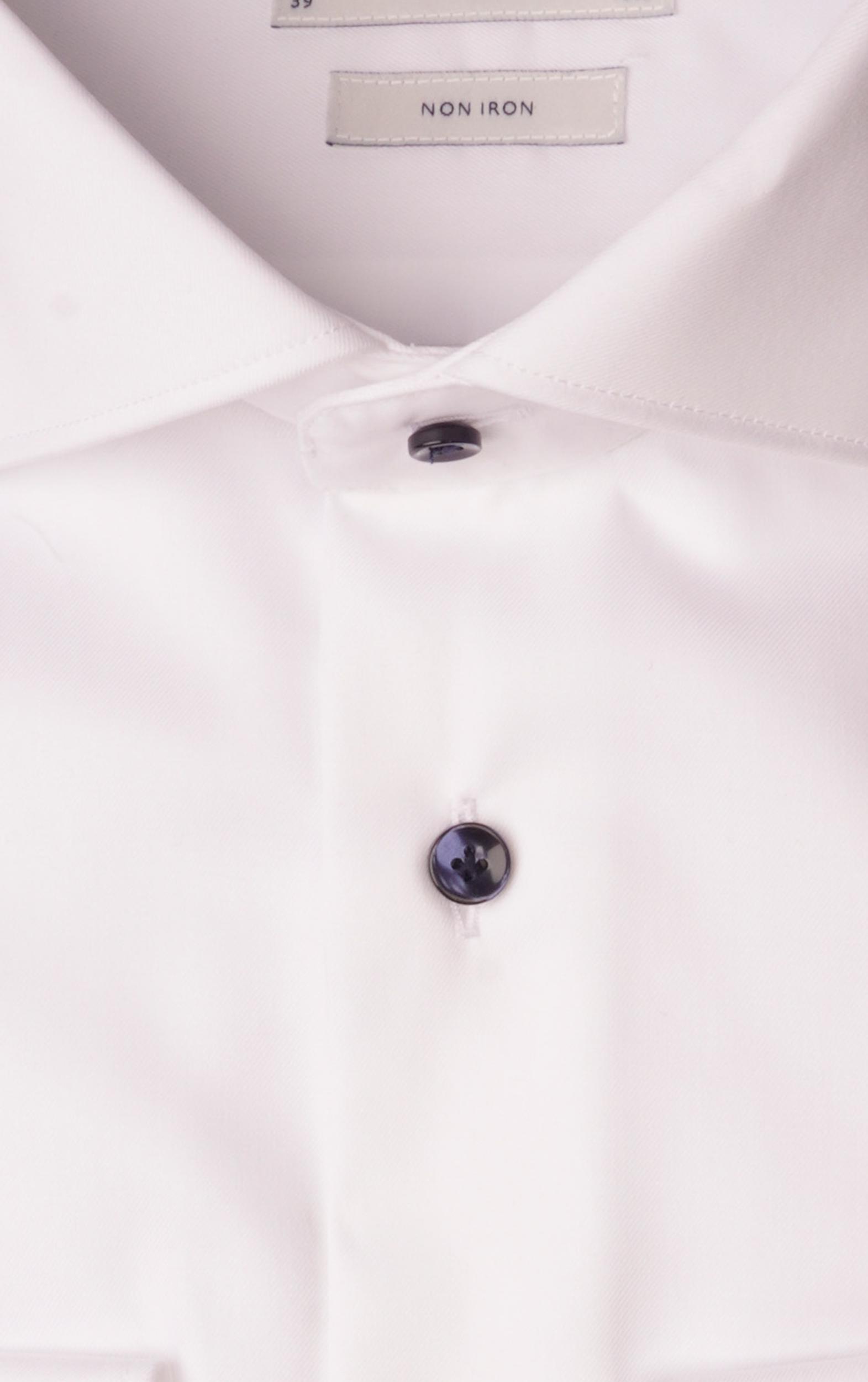 Profuomo Business hemd lange mouw Wit  PPUH30010A/2