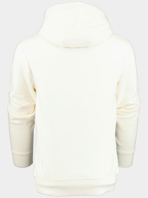 Supply & Co. Sweater Beige Far Hoodie With Chestprint 22312FA01/620 cream