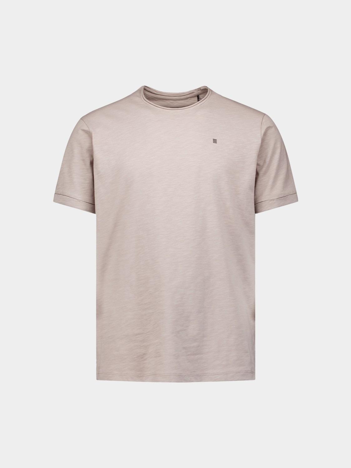 No Excess T-shirt korte mouw Grijs T-Shirt Crewneck Slub 29360702SN/018