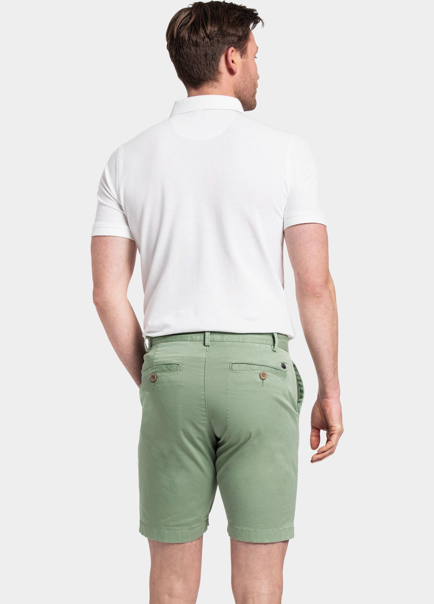 Giordano Korte Broek heren Groen Stockholm Short Garment Dyed 411115/73