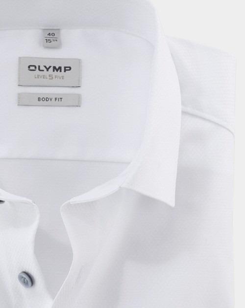 Olymp Business hemd lange mouw Wit Level Five 201674/00