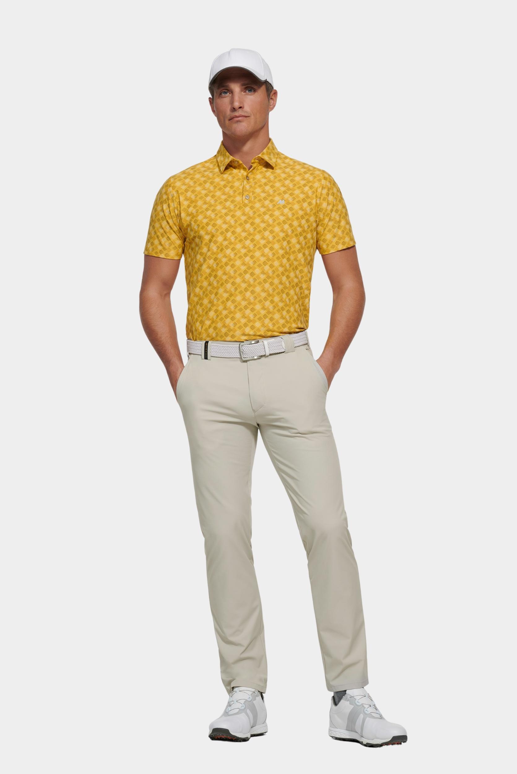 Meyer Polo korte mouw Geel PHIL Art.9-9008 9539900800/41