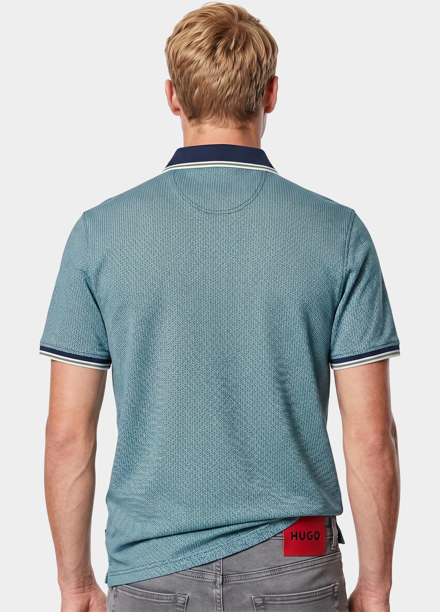 Casamoda Polo korte mouw Groen Polo 126320131/303