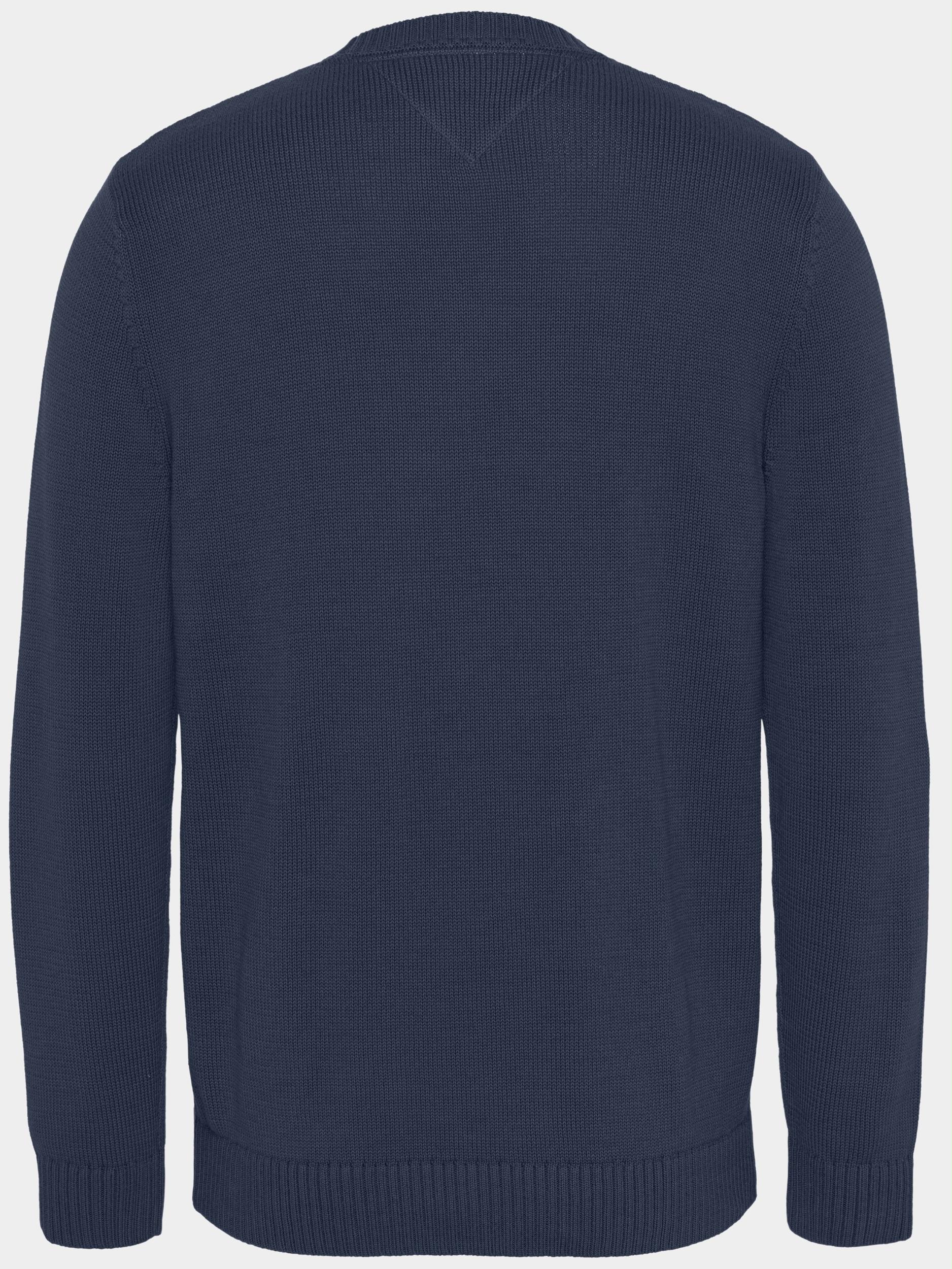 Tommy Jeans Sweater Blauw TJM essential crew neck sweate DM0DM11856/C87
