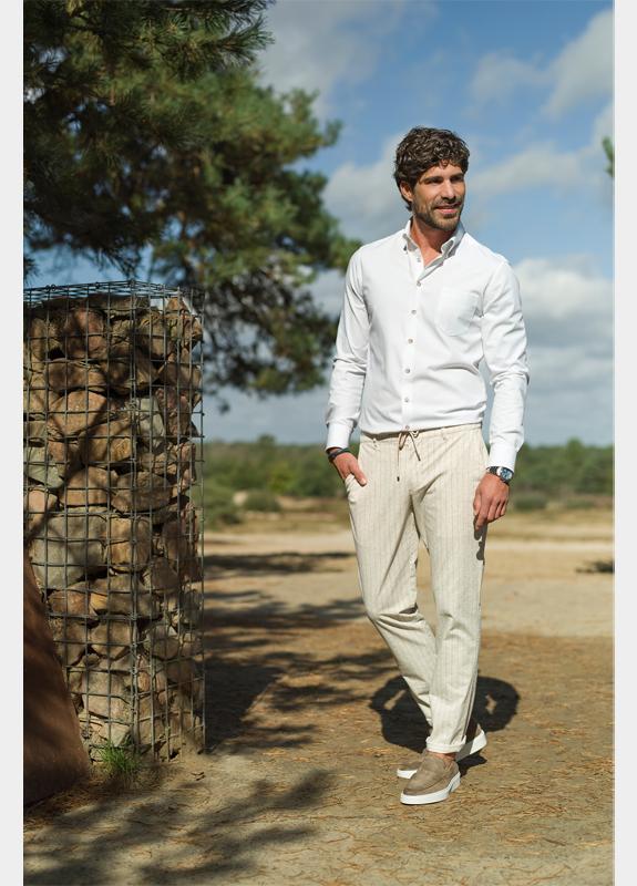 Ledub Business hemd lange mouw Wit  0143275/910-620-000