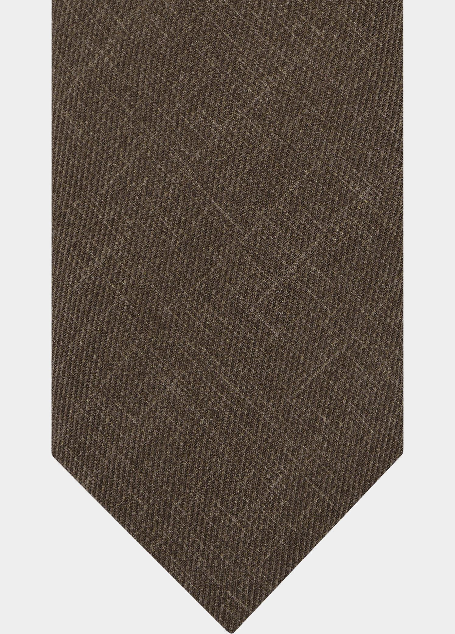 Profuomo Stropdas Bruin  PPXA30027/B