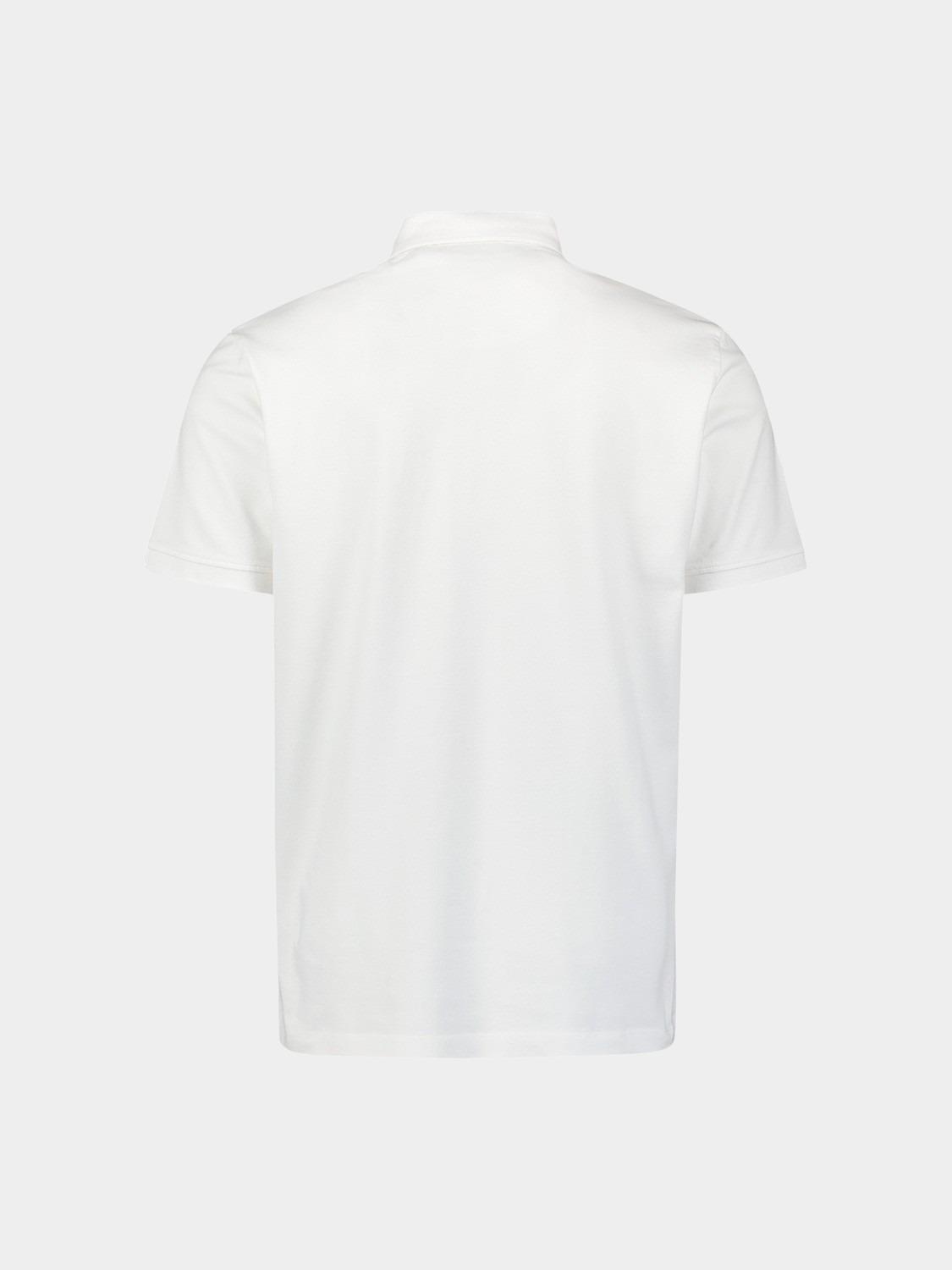 No Excess Polo korte mouw Wit Polo Pique Garment Dyed N3801/010
