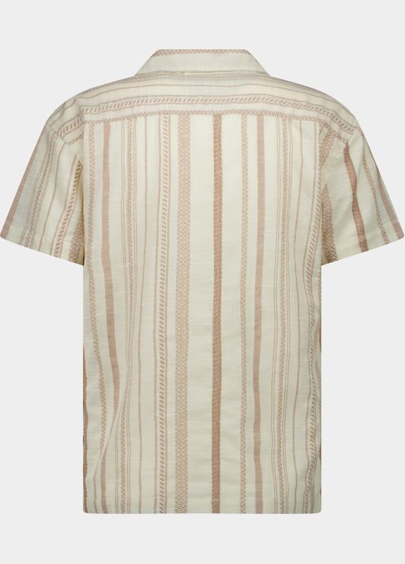 Cars Jeans Casual hemd korte mouw Beige Den 68471/83