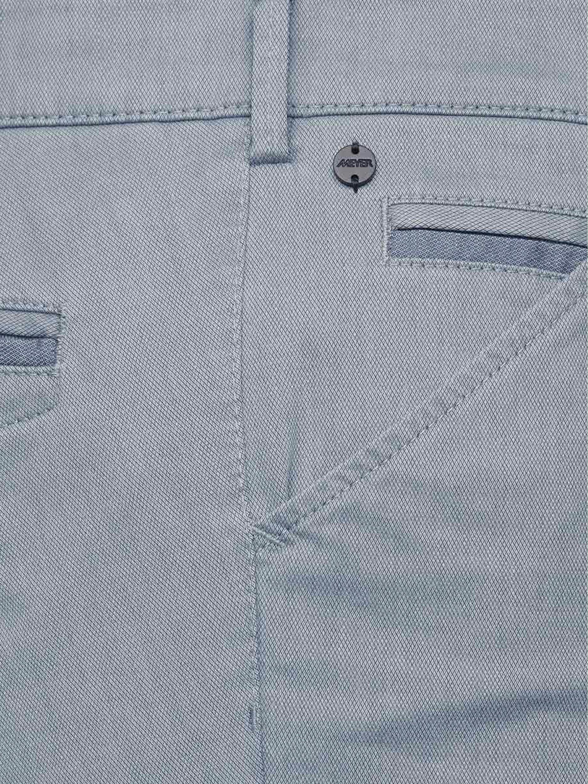 Meyer Katoenen Broek Grijs CHICAGO Art.1-5041 3321504100/06