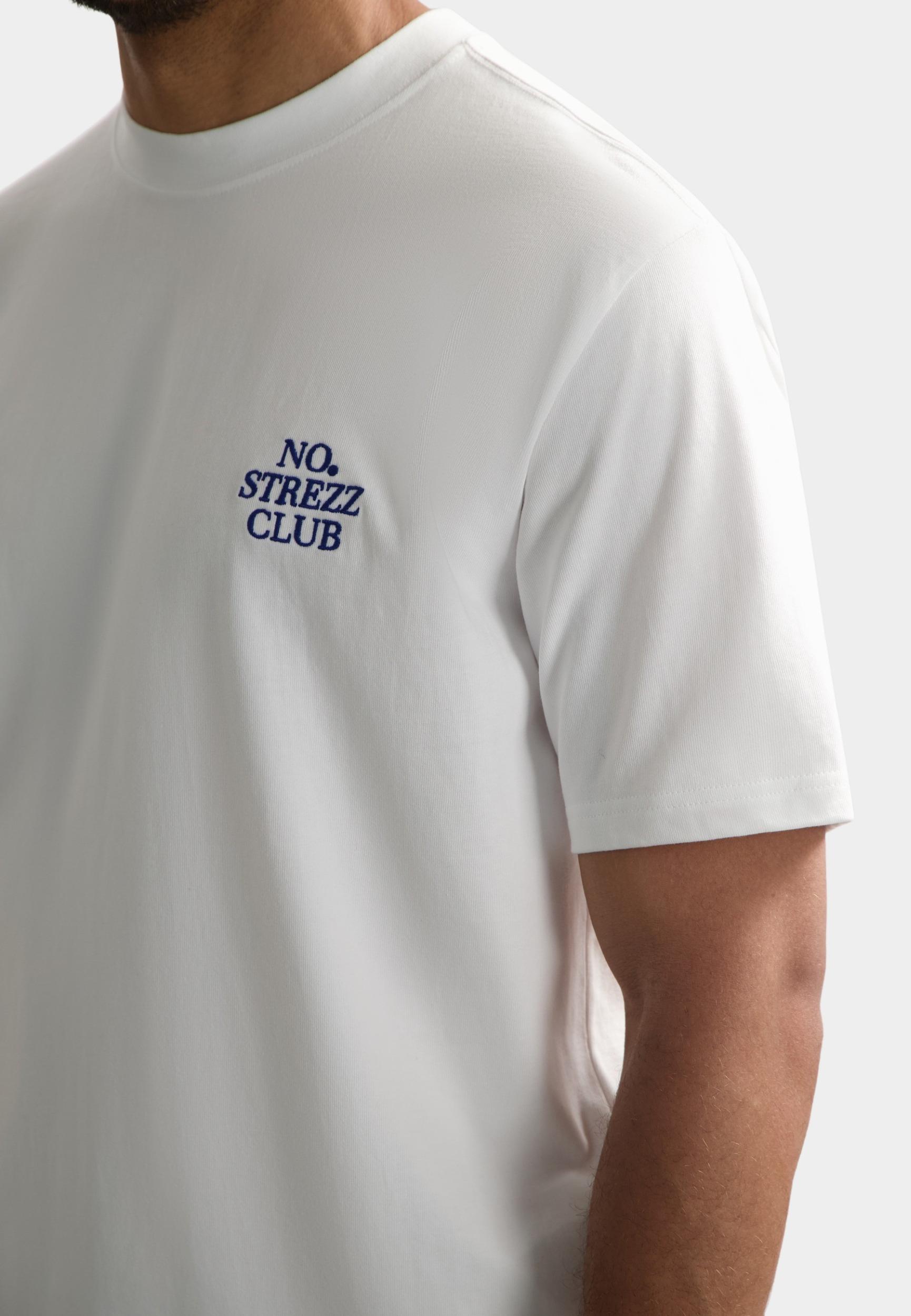 Dstrezzed T-shirt korte mouw Wit No Strezz Club Tee 203030-AW25/100